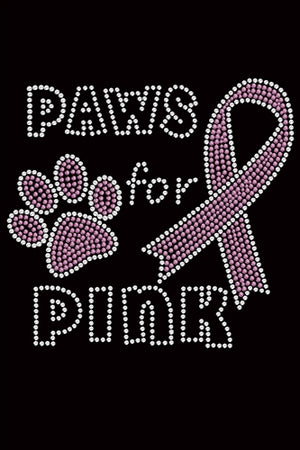 Paws for Pink Rhinestones Bandana - Many Colors - Posh Puppy Boutique