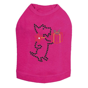 Scotty with Gift Rhinestone Dog Tank - Many Colors - Posh Puppy Boutique