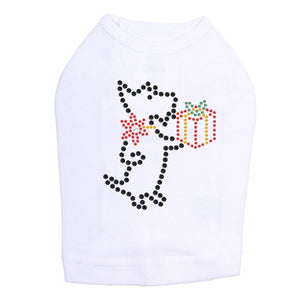 Scotty with Gift Rhinestone Dog Tank - Many Colors - Posh Puppy Boutique