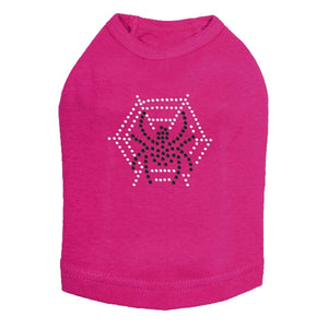Spider Web and Spider Nailheads Tank Top - Many Colors - Posh Puppy Boutique