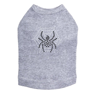 Spider Web and Spider Nailheads Tank Top - Many Colors - Posh Puppy Boutique