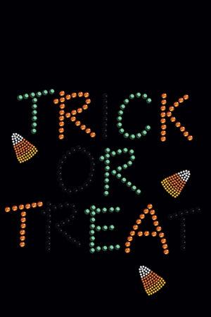 Trick or Treat with Candy Corn Rhinestuds Bandanas- Many Colors - Posh Puppy Boutique