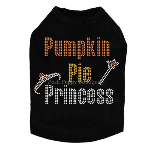 Pumpkin Pie Princess Rhinestone Tanks- Many Colors