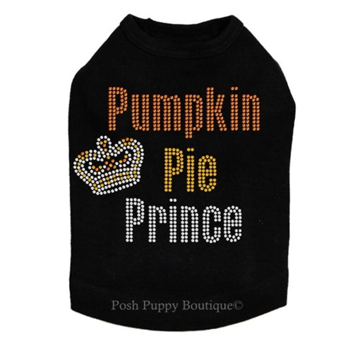 Pumpkin Pie Prince Rhinestone Tanks- Many Colors