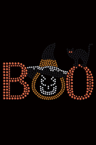 Boo Hat and Cat Rhinestuds Bandanas- Many Colors
