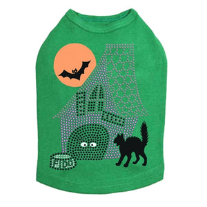 Haunted Dog House Dog Tank in Many Colors - Posh Puppy Boutique