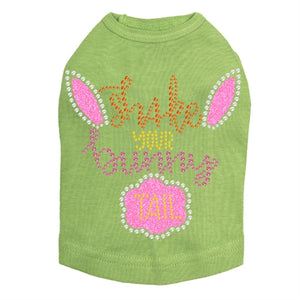 Shake Your Bunny Tail Dog Tank- Many Colors - Posh Puppy Boutique