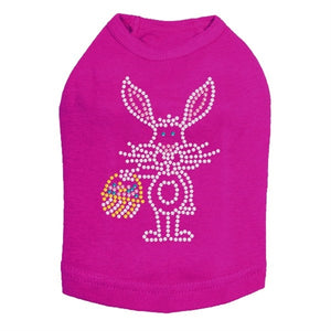 Easter Bunny with Basket Dog Tank- Many Colors - Posh Puppy Boutique