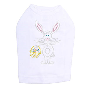 Easter Bunny with Basket Dog Tank- Many Colors - Posh Puppy Boutique