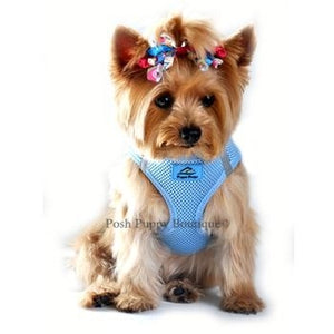 American River Ultra Choke Free Dog Harness - Light Blue - Posh Puppy Boutique