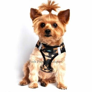American River Ultra Choke Free Dog Harness Camouflage Collection - Brown Camo - Posh Puppy Boutique