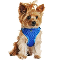 Wrap and Snap Choke Free Dog Harness - Cobalt Blue - Posh Puppy Boutique