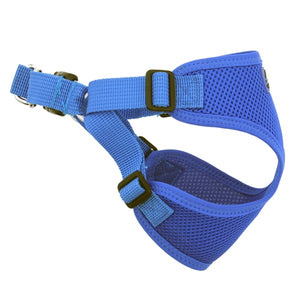 Wrap and Snap Choke Free Dog Harness - Cobalt Blue - Posh Puppy Boutique