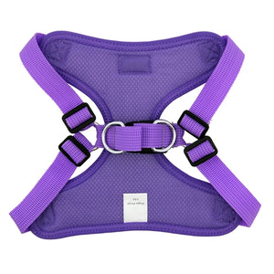 Wrap and Snap Choke Free Dog Harness - Paisley Purple - Posh Puppy Boutique
