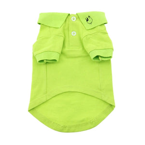 Solid Dog Polos - Green Flash - Posh Puppy Boutique