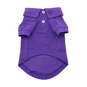 Solid Dog Polos - Ultra Violet - Posh Puppy Boutique