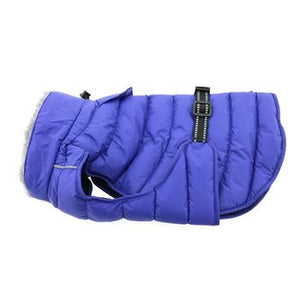 Alpine Extreme Weather Puffer Coat - Navy Blue - Posh Puppy Boutique