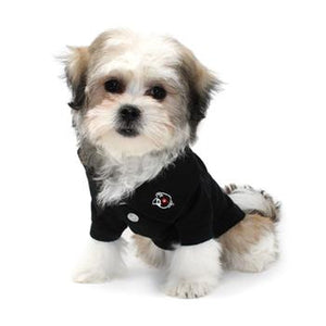 Solid Dog Polo - Jet Black - Posh Puppy Boutique