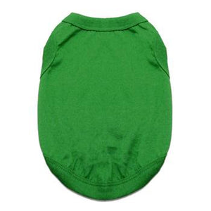 Cotton Dog Tank - Emerald Green - Posh Puppy Boutique