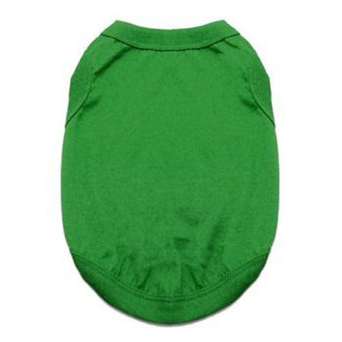 Cotton Dog Tank - Emerald Green