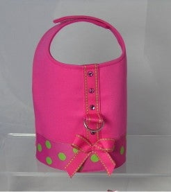 Hot Pink & Lime Harness - Posh Puppy Boutique