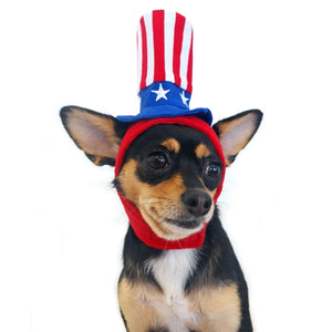 Uncle Sam Hat - Posh Puppy Boutique