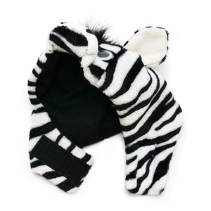 Zebra Hat - Posh Puppy Boutique