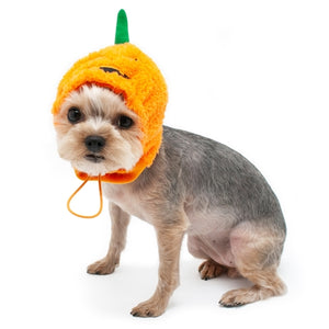 Jack-O Hat in Orange - Posh Puppy Boutique