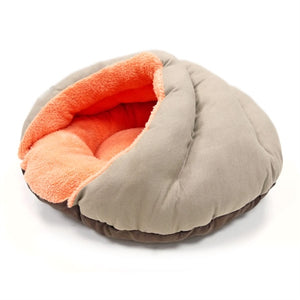 Burger Bed Solid Brown