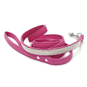 VIP Bling Collar - Fuchsia - Posh Puppy Boutique