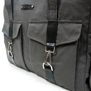 Buckle Tote V2 Carrier- Charcoal - Posh Puppy Boutique