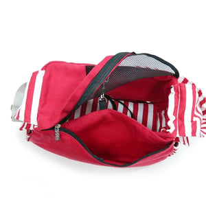 Soft Sling Bag Carrier - Red - Posh Puppy Boutique