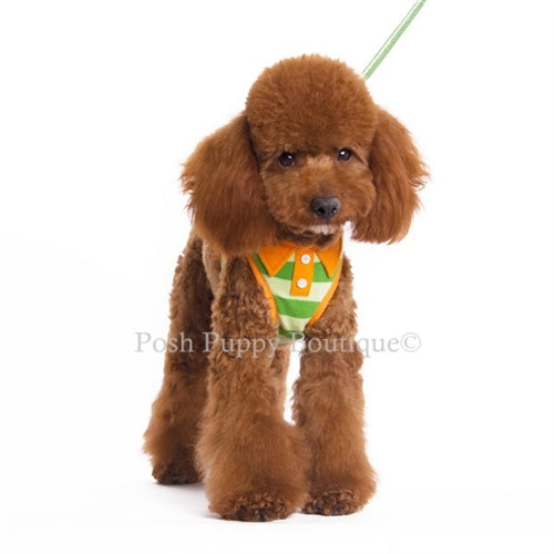EasyGo Polo Green Step In Harness & Leash Set