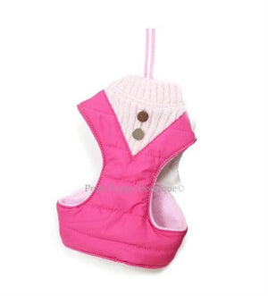 EasyGO Puffer Step in Harnesses- Pink - Posh Puppy Boutique