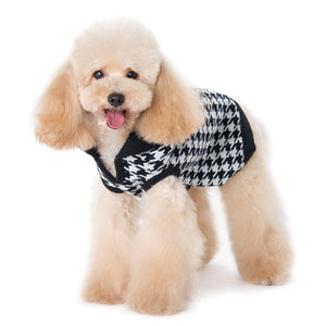 Houndstooth Sweater - Posh Puppy Boutique