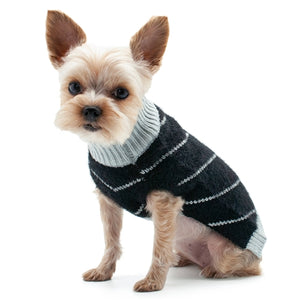 Victor Sweater in Black - Posh Puppy Boutique