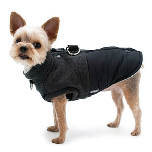 Midtown Runner Coat in Black - Posh Puppy Boutique