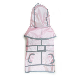 Jelly Raincoat - Pink - Posh Puppy Boutique
