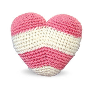 Stripy Heart Plush Toy