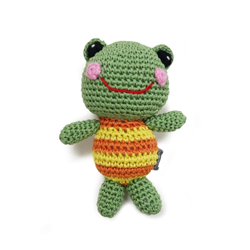 Frog Doll Dog Toy