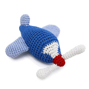 Airplane Crochet Toy - Posh Puppy Boutique