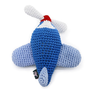 Airplane Crochet Toy - Posh Puppy Boutique