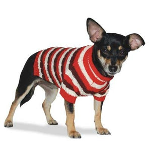 PP Turtleneck Sweater in Red - Posh Puppy Boutique