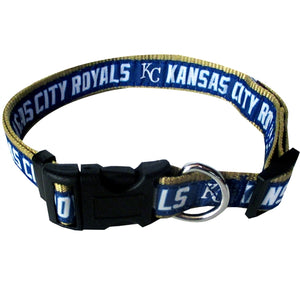 MLB Kansas City Royals Dog Collar - Posh Puppy Boutique