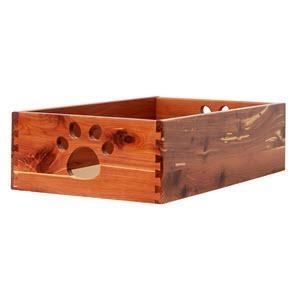 Small Cedar Dog Toy Box