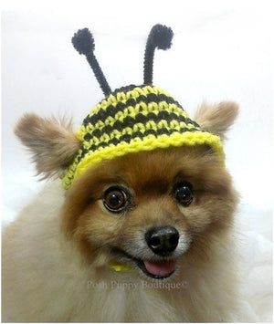 Crochet Bumble Bee Beanie Hat - Posh Puppy Boutique