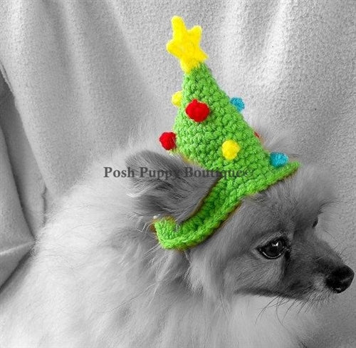 Crochet Christmas Tree Hat