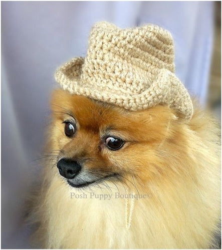 Crochet Cowboy Hat- Many Colors