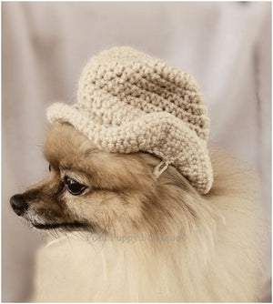 Crochet Cowboy Hat- Many Colors - Posh Puppy Boutique