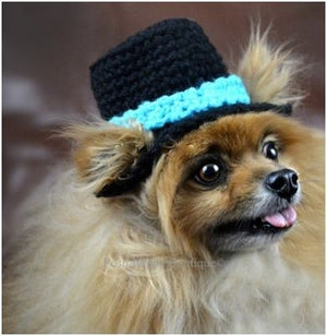 Crochet Top Hat Beanie Hat- Many Colors - Posh Puppy Boutique
